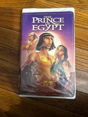 The Prince of Egypt VHS (1999) Clamshell Case